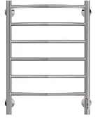 Полотенцесушитель электрический Terminus Классик П6 450х650 справа, Хром